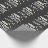 金ゴールドパンギフト – Mining おもしろい Miner ラッピングペーパー (角)