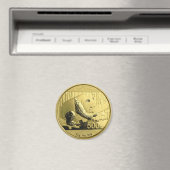 金ゴールドパンダコイン マグネット (インサイチュ (食洗機))