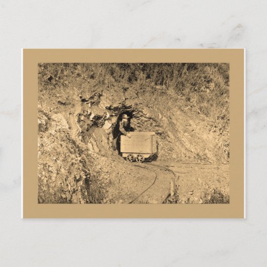 金ゴールドパンニングアートtシャツ ポストカード (正面)