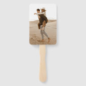 金ゴールドパンパスグラス結婚ズ・ウェルカムC100 ハンドファン (裏面)