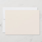 金ゴールドパンパスボホウ素朴ッドシー結婚式招待状 招待状 (裏面)