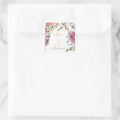 金ゴールドパーソナライズされたの脚 スクエアシール (バッグ)