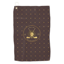 金ゴールドパーソナライズされたゴルフクラブ