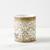 金ゴールドパーソナライズされたデザインコーヒーマグカップ コーヒーマグカップ (中央)