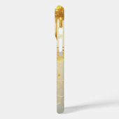 金ゴールドパーソナライズされたハニービーハイブミツバチ Case-Mate iPhoneケース (裏面 / 左)