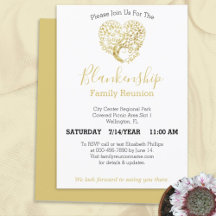 金ゴールドパーソナライズされたハートツリーファミリ懇親会ホワイト