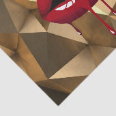 金ゴールドパーティーラグジュアリーグラムレッドドリップドリップリップ 薄葉紙 (詳細)