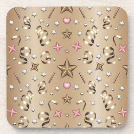 金ゴールドパーティー祝のコースターセット コースター