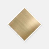 金ゴールドパーティー スタンダードカクテルナプキン (角)