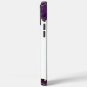 金ゴールドパープルアゲートゲードアイホン Case-Mate iPhoneケース (裏面 / 左)
