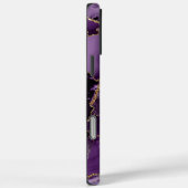 金ゴールドパープルアゲートゲードアイホン Case-Mate iPhoneケース (裏面 / 右)