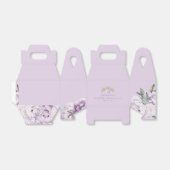 金ゴールドパープルフローラクインセアニラありがとう フェイバーボックス (折り畳みなし)