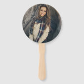 金ゴールドパープル卒業写真クラス2023 ハンドファン (裏面)