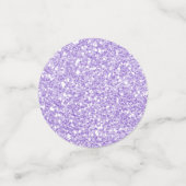 金ゴールドパープル&アクアブルーグリッタースパークル コンフェッティ (スモール正面)