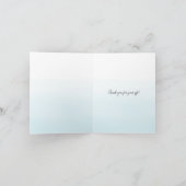 金ゴールドパームツグラデーションリー サンキューカード (内部)