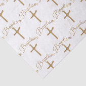金ゴールドパーム・クロス・バプテスマ 薄葉紙 (詳細)