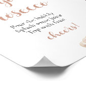 金ゴールドパールとプロセッコ売春あっせん業者ユプロセッコミモサ ポスター (角)