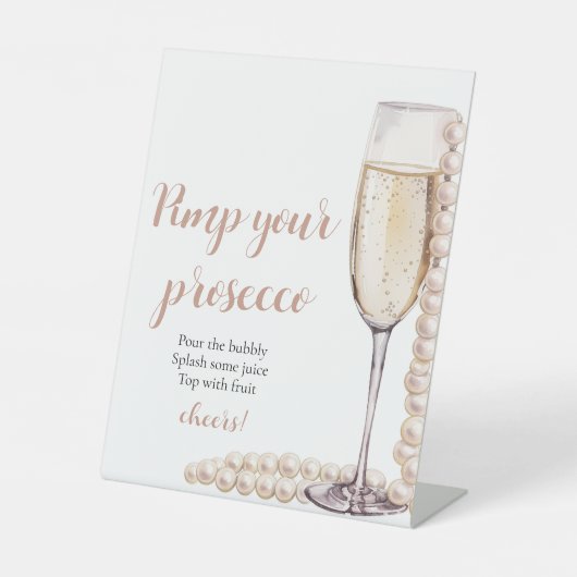 金ゴールドパールとプロセッコ売春あっせん業者ユプロセッコミモサ 台座サイン (正面)