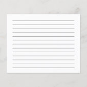 金ゴールドパールプロセッコブライダルシャワーレシピカード (裏面)