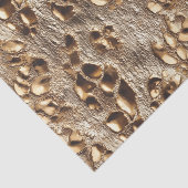 金ゴールドヒョウのメタリックスポット 薄葉紙 (詳細)