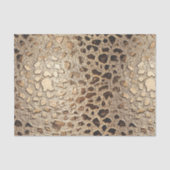 金ゴールドヒョウのメタリックスポット 薄葉紙 (正面)