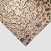 金ゴールドヒョウのメタリックスポット 薄葉紙 (詳細)