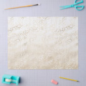 金ゴールドヒョウ印刷カーキクリームベージュウォーター色 薄葉紙 (クラフト)