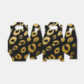 金ゴールドヒョウ印刷バースデーパーティーの好意ボックス フェイバーボックス (折り畳みなし)