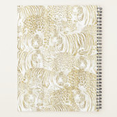 金ゴールドヒョウ プランナー手帳 (裏面)