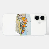 金ゴールドヒルシャフテズベリー水彩 Case-Mate iPhoneケース (裏面 (横))