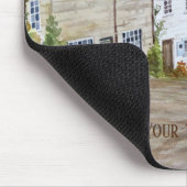 金ゴールドヒル、シャフテスベリー、ドーセットウォーター絵画カラー マウスパッド (コーナー)