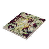 金ゴールドビクトリアンワインシーグリーン タイル (側面)