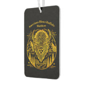 金ゴールドビゾンミドマウンテンアンドツリーズ カーエアーフレッシュナー (左)