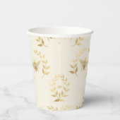 金ゴールドビーオンクリーム 紙コップ (右)