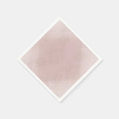 金ゴールドピンクエレガンスダイヤモンドジオデコ結婚ズ スタンダードカクテルナプキン (角)