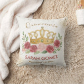 金ゴールドピンクエレガントキンセアニェラ クッション (ブランケット)