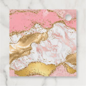 金ゴールドピンクシークンズアゲイトSweet sixteenありがとう フェイバータグ (裏面)