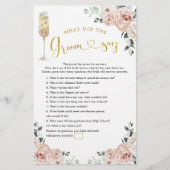 金ゴールドピンクダスティバラソイリー新郎は何と言った (正面)