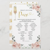 金ゴールドピンクダスティバラ何があなたの財布に (正面/裏面)