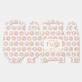 金ゴールドピンクドーナツ誕生日お願いボックス フェイバーボックス (見開き)