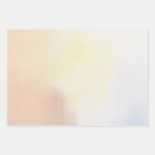 金ゴールドピンクブラック紙吹雪ラブピースグリッター ラッピングペーパーシート (正面2)