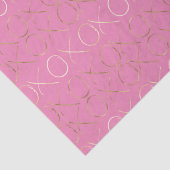 金ゴールドピンクXOXO 薄葉紙 (詳細)