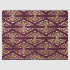 金ゴールドピーコックとブルゴーニュ・デコップフィルム 薄葉紙