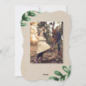 金ゴールドピース素朴ジョイラブホリデーカード シーズンカード (裏面)