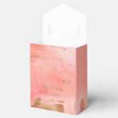 金ゴールドピーチメロン抽象芸術名モダン結婚ズ フェイバーボックス (オープン)