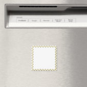 金ゴールドファンシーとダイヤモンドのフレームが自分の磁石を作る マグネット (インサイチュ (食洗機))