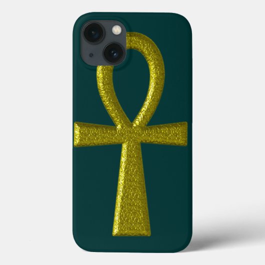 金ゴールドファンシーアンク Case-Mate iPhoneケース (裏面)
