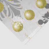 金ゴールドファンシークリスマスオーナメントティッシュペーパー 薄葉紙 (詳細)