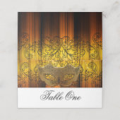 金ゴールドファンシー仮装エスコートカード プレイスカード (外部開封)