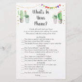 金ゴールドフィエスタサボスあなたの電話ゲームの中に何がある (正面)